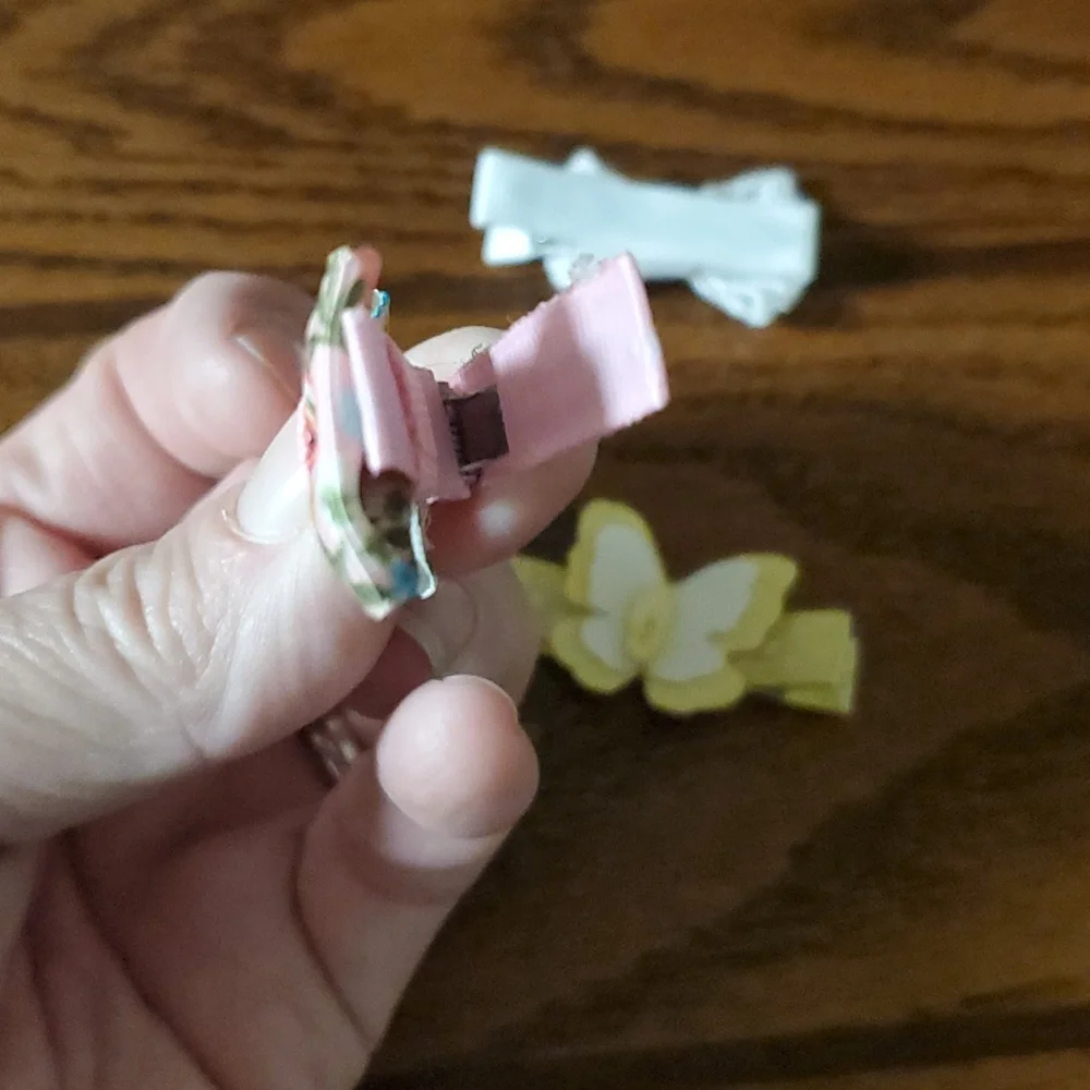 3 Baby Hair Clips